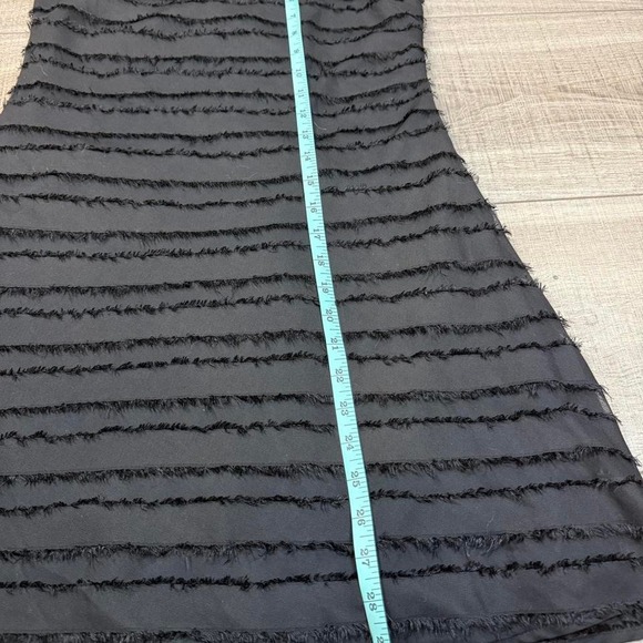 Black Textured Mini Dress – Cotton Candy LA – Size L - Picture 8 of 8